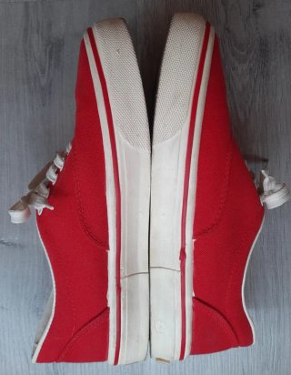 Zapatillas mujer con cordones, apenas usadas