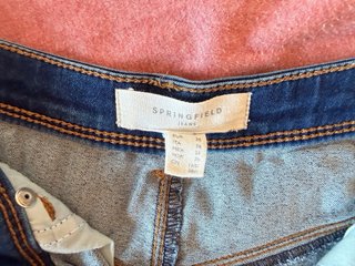 Shorts vaqueros azules Springfield Talla 36