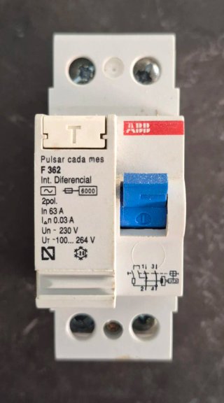 Interruptor Diferencial ABB F 362