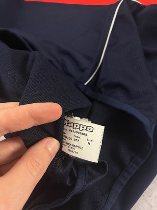 Sudadera SSC Napoli Kappa Talla M 17/18