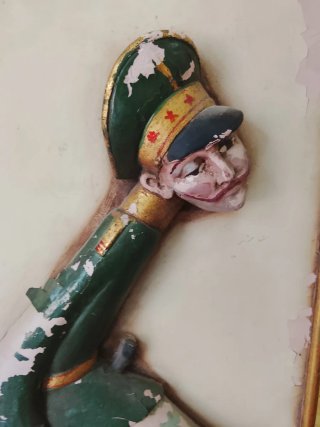Cuadro antiguo militar