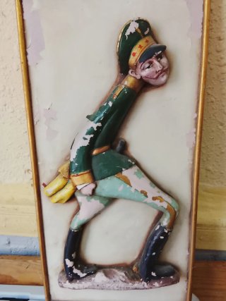 Cuadro antiguo militar