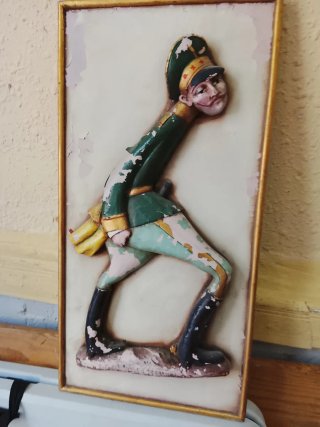 Cuadro antiguo militar