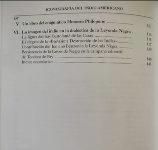 Iconografía indio americano. Historia
