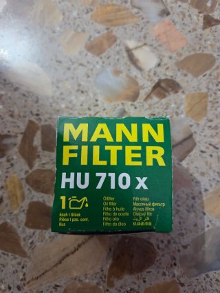 Filtro Aceite Mann HU 710x para coche
