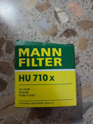 Filtro Aceite Mann HU 710x para coche