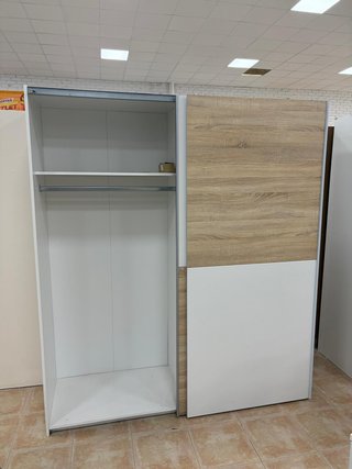 Armario de 2 puertas correderas / Gran capacidad