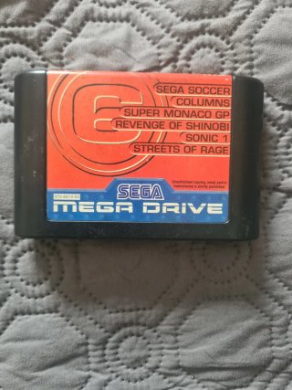 Cartucho Mega Drive 16-bit Varios Juegos