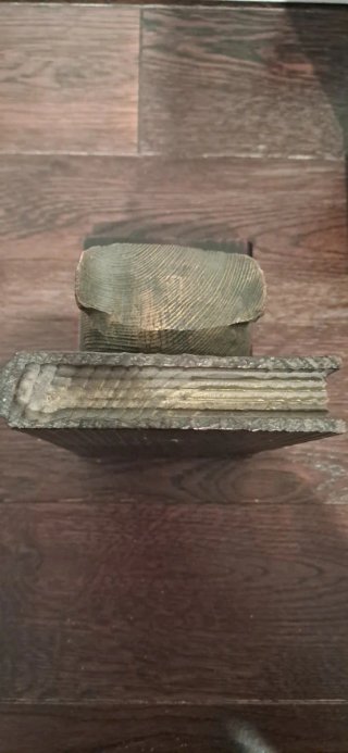 Par de sujetalibros búho madera antiguos
