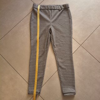 Pantaloni donna righe optical taglia 46