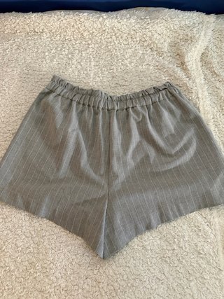 Pantalón corto tailoring rayas