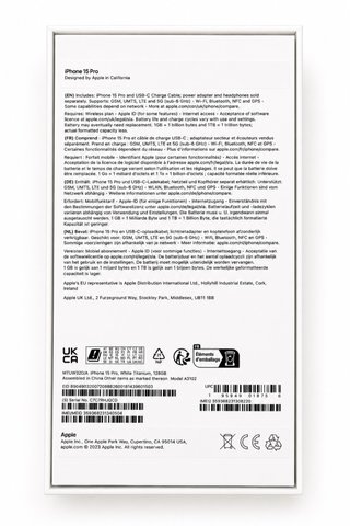 iPhone 15 Pro Space Gray
