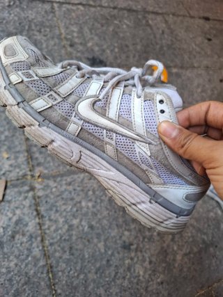 Nike Talla 40 Gris/Blanco