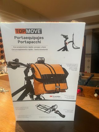 Portaequipajes TOP MOVE para bici