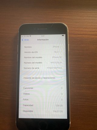iPhone SE Blanco 128Gb
