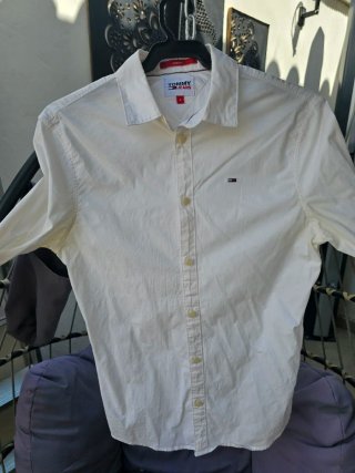 Camisa Tommy Hilfiger Blanca Talla S