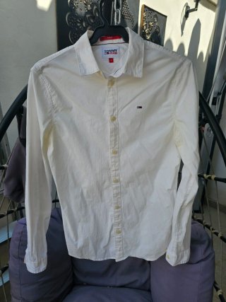 Camisa Tommy Hilfiger Blanca Talla S