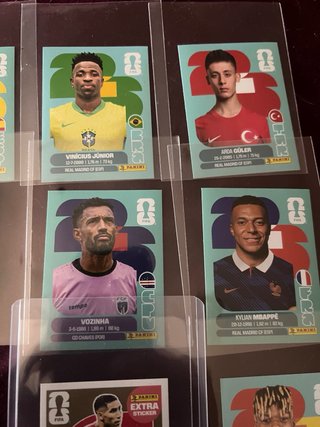 Panini Mundial 2026 gran Jugadores + Extra Sticker