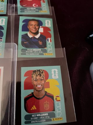 Panini Mundial 2026 gran Jugadores + Extra Sticker