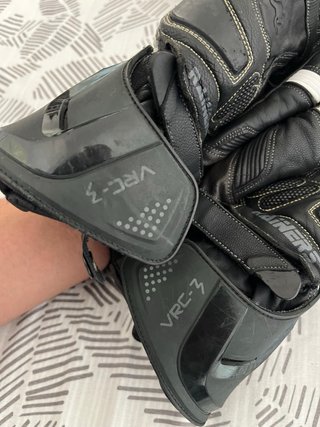 Guantes Moto Rainers VRC3 Negro/Blanco