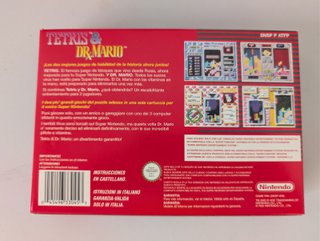 Tetris & Dr. Mario Super Nintendo