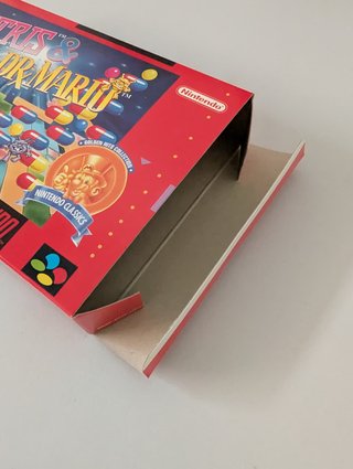 Tetris & Dr. Mario Super Nintendo