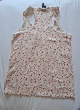 Camiseta floral Mango Talla S