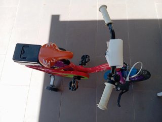Bicicleta infantil SCOOL roja
