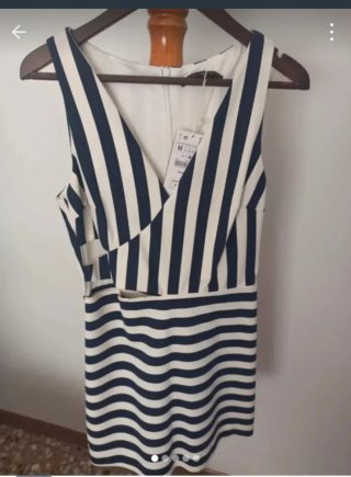 Mono rayas Zara Talla M Navi
