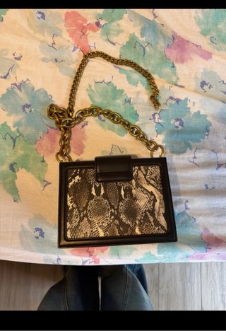 Borsa Just Cavalli stampa pitone