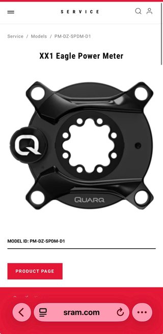 Potenciómetro SRAM XX1 AXS Boost