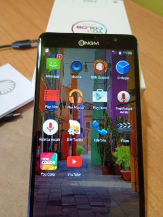 SMARTPHONE NGM P552 YOU COLOR LEGGERE BENE ANNUNCI