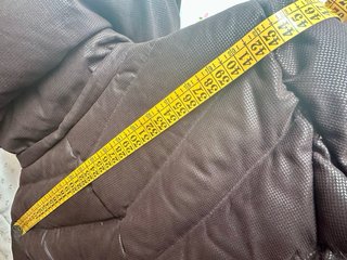 Plumífero Zara Marrón Talla L