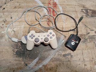 Mando PS1 + Adaptador PS2
