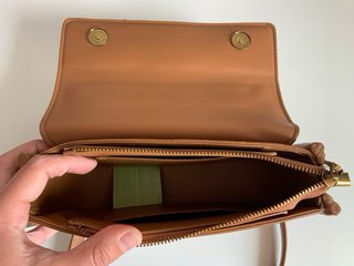 Bolso bandolera marrón
