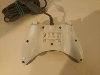 Controller Xbox 360 Bianco Cablato