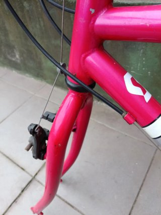 Cuadro Bicicleta Scott Azul/Rosa