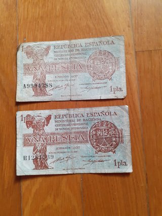 Billetes varios de pesetas Banco de España