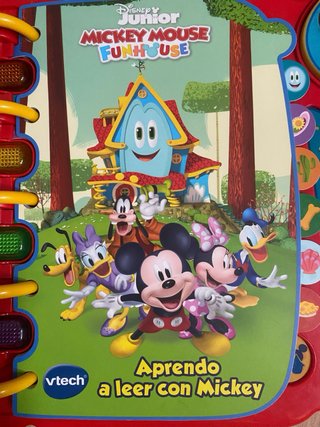 Libro interactivo VTech Aprendo a leer con Mickey