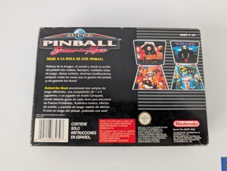 Super Pinball Super Nintendo