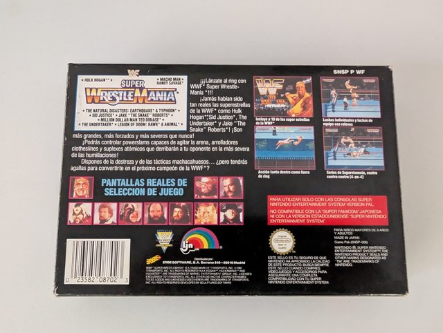 WWF Super WrestleMania Super Nintendo