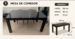 Conjunto mesas de salón
