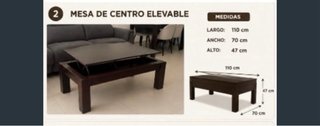 Conjunto mesas de salón