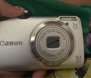 Canon PowerShot A3200 IS Cámara Digital Plata