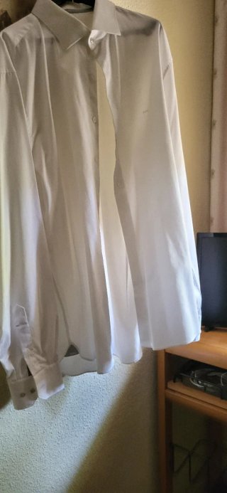 Camisa blanca de vestir