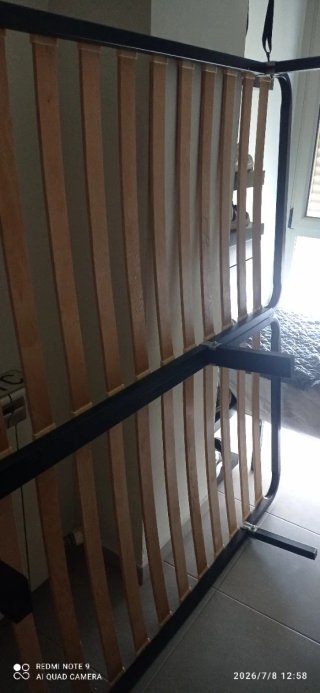 Somier metálico y de madera