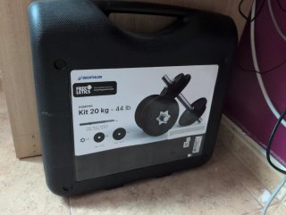 Kit Mancuernas DOMYOS 20 kg - 44 lb