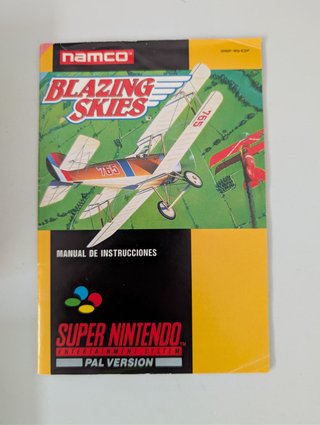 Blazing Skies Super NIntendo