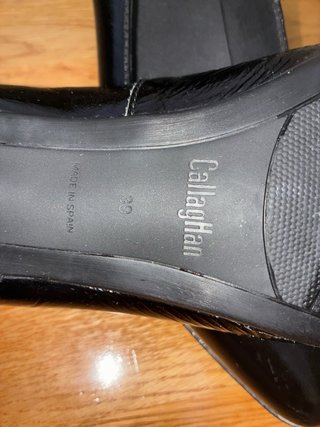Tacones negros Callaghan talla 39