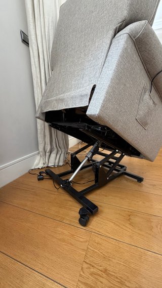 Sillón reclinable elevador eléctrico